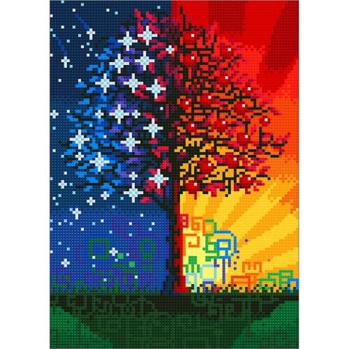 Glow In Dark Flower 5D Luminous Diamond Painting DIY Adult Craft Round Drill Rhinestone Embroidery Resin Best Gift Dream Tree