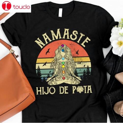 Namaste Hijo De Puta Yoga Vintage T-Shirt