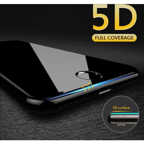 5D Curved Edge Full Cover Protective Glass for iPhone X 7 8 6 6S Plus Tempered Screen Protector for iPhone 11 Pro Max XR Glass