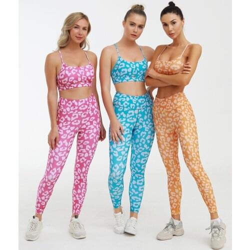 Womens yoga wear Gym Set Wear Women Clothing Yoga Fitness Leggings Sport Suit Work Out Active Sportswear Outfit Sports