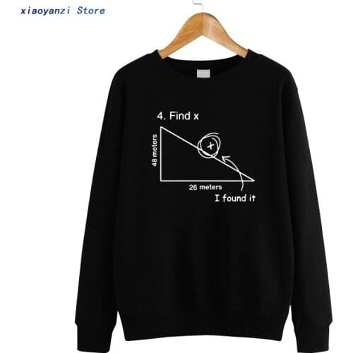 Womens cotton o-neck math print women Sweatshirts casual summer cool Hoodies over sized Pullovers Sweatshirt euu954788