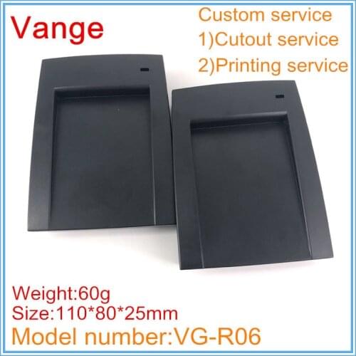 5pcs/lot hot selling black ABS plastic material enclosure diy case 110*80*25mm for entrance control system