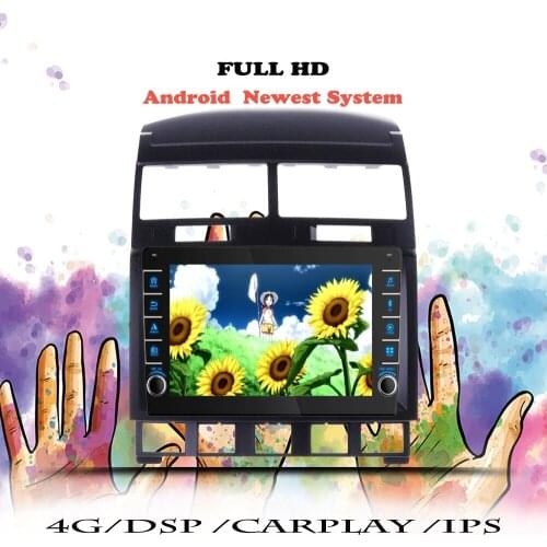 Car Radio DSP Multimedia Player For VW Volkswagen Touareg 2002 2003 2004 2005 - 2010 Android 10 Navigation GPS DVD Tape Recorder