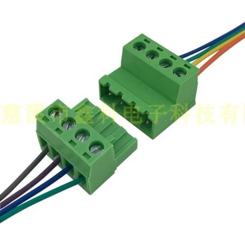 Welding-Free Plug and Socket Butt Plug Terminal 2EDGRK-5.08MM Male/Female Lug Fixed Panel terminal block