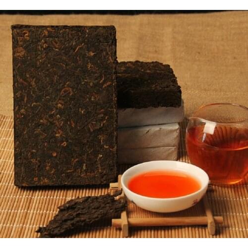 More than 10 Years Chinese Yunnan Old Ripe China Tea Health Care Pu'er Tea Brick For Weight Lose Tea