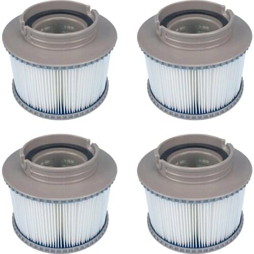 Pool Filter FD2089 Filter Cartridge for Swimming Pool and Spa (4pcs) Filter Cartridges Strainer