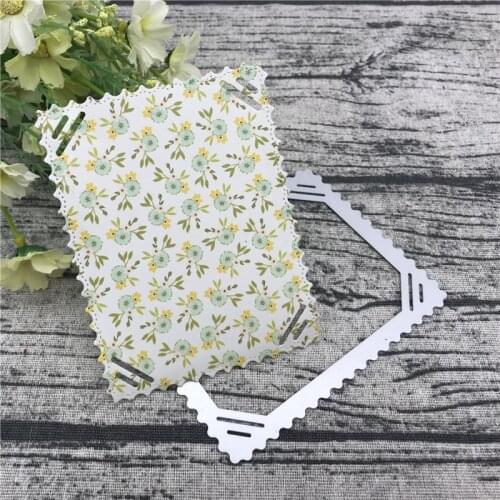 Background Frame Paper Metal Cutting Dies Stencils for DIY Scrapbooking Album Paper Card Decorative Craft Embossing Die Cuts