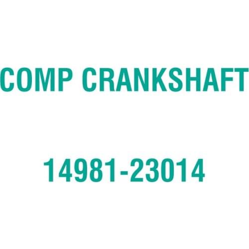 For Kubota 14981-23014 COMP CRANKSHAFT