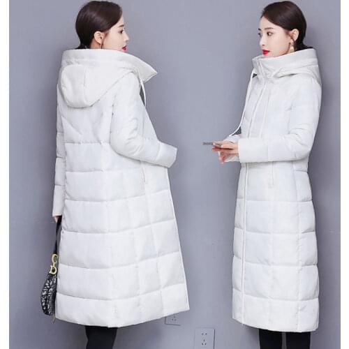 Fashion Thicken Parka Women Winter Slim Cotton Jacket Plus Size 5XL Warm Female Coat Windproof Rainproof Snow Outerwear Parkas