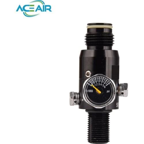 PCP Paintball Low Pressure Regulator 4500psi Input 160/260/300/400/500/850psi Output 5/8-18UNF