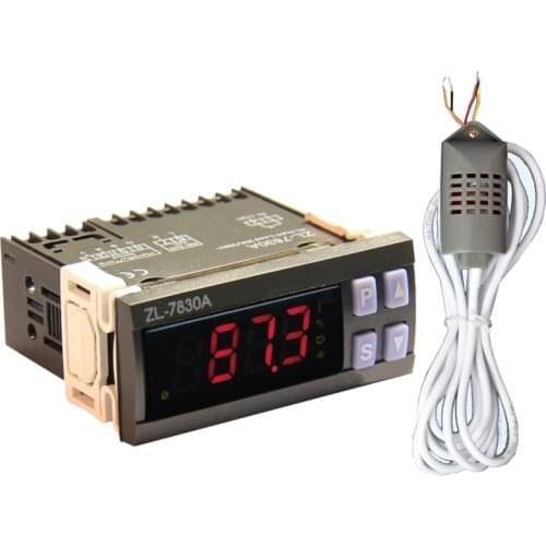 ZL-7830A, 30A Relay, 100-240Vac, Digital, Humidity Controller, Hygrostat(ZL-SHr03A)