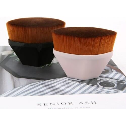 1pc Professional Chubby Pier Foundation Brush Powder Face Imagic Cosmetics For Makeup Big Flat Top Wand Fluffy Loose Brush