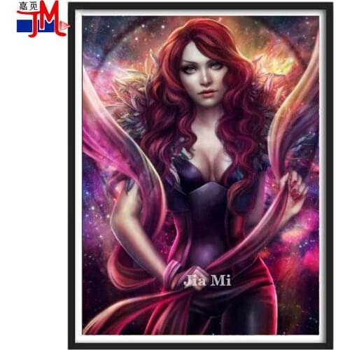 New Product 5D Diy Diamond Painting Beautiful Woman Portrait Handmade Mosaic Embroidery Art Cross Stitch Full Square Round Drill