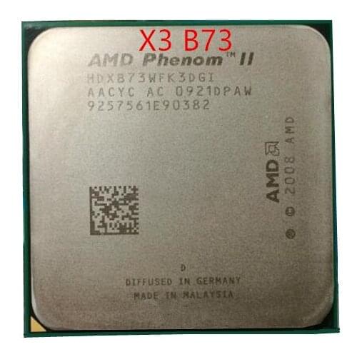AMD Phenom X3 B73 open core to X4 973 2.8GHz Quad-Core CPU HDXB73WFK3DGI 95W Socket AM3 938pin better than X4 630 X4 635 X4 640