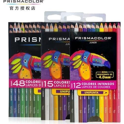 12 15 24 36 48 Prismacolor Junio Colored Pencils, Art Students Basic Beginners,school Art Supplies Stationery Drawing Pencil Set
