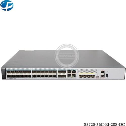 Hua Wei Switch S5720-36C-EI-28S-DC 28 Ethernet 10/100/1000 Ports Switch