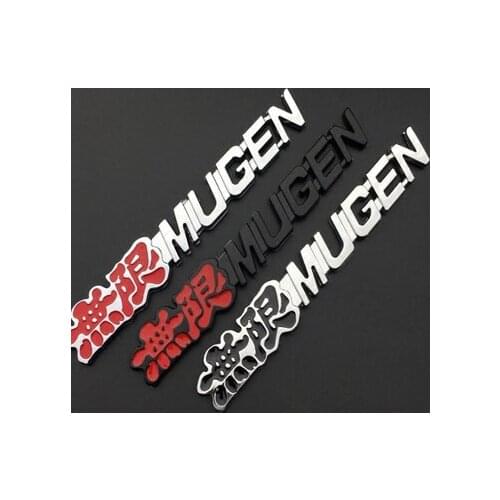 MUGENJDM Style Car Styling Sticker For Honda Vezel city Civic BR-V HR-VCRV Pilot Accord Jazz Jade Crider Fit Car Accessories