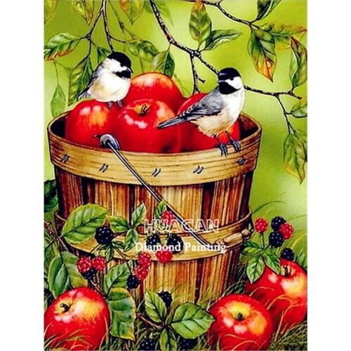 Bird Animal DIY 11CT Cross Stitch Embroidery Kits Needlework Craft Set Printed Canvas Cotton Thread Home Decoration Room