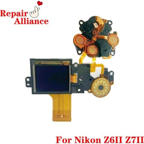 New Top Cover Shoulder Small LCD Display Screen with Flex Cable Unit Repair Parts For Nikon Z6II Z7II Z6 II Z7 II Z62 Z72 Camera