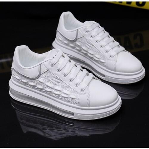 12 Style New Breathable Non-Slip Wear-Resistant Board Shoes Spring Fashion Trend New Leather Shoes Casual Shoes White Shoes Men