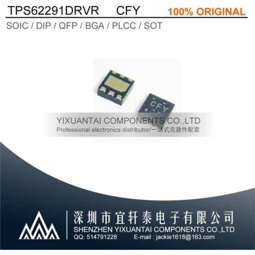 5pcs/lot 10pcs/lot 50pcs/lot Free shipping 100% original TPS62291DRVR TPS62291 62291 CFY SON6