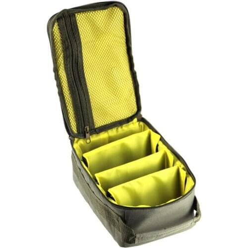 Outdoor Fishing Reel Bag Line Lure Gear Carry Storage Package Tackle Tool Handbag 3-Layers Fish Line Package