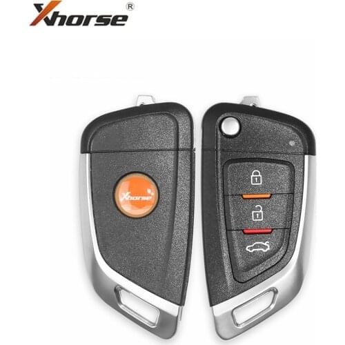 Xhorse XKKF02EN Wire Remote Key With 3 Buttons Knife Style