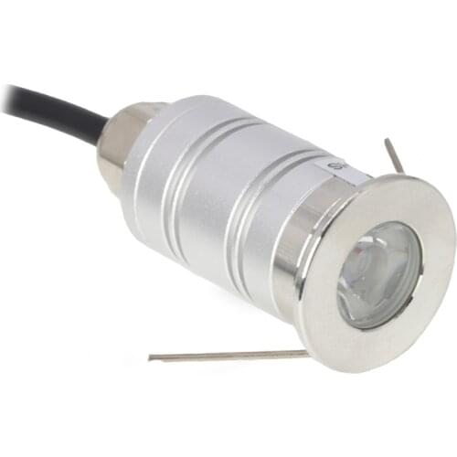 LED Underground Light 1W Waterproof Deck Floor Lamp Outdoor Ground Spot Light Landscape Garden Path Yard Buried Light DC12-24V