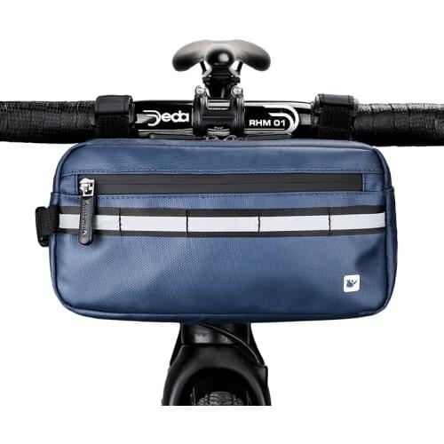 Bicycle Handlebar Bag Bike Front Top Tube Bag Cycling Pouch Bicycle Tool Bag Pannier Handbag Shoulder Bag Bike Accessories