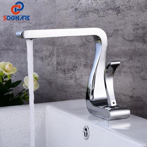 Bathroom Faucet Mixer Vintage Brass Faucet Swan Mixer Cold And Hot Taps And Faucets For Bathroom And Kitchen Torneira De Parede