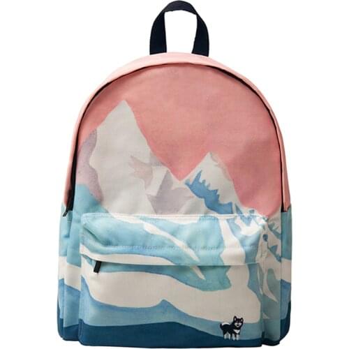 YIZI Original designed backpacks with digital printing and embroidery unisex(FUN KIK)