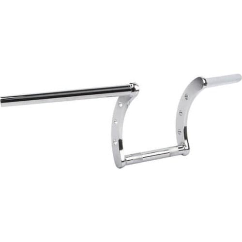 22mm Motorcycle 7/8" Chrome Front Handlebar Drag Handle Z Bar for Harley BWM Suzuki Honda Yamaha Kawasaki Dirt Bike