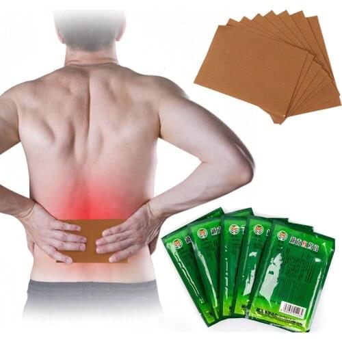 40 Pcs/5bag Vietnam Red Tiger Balm Patch Body Neck Back Massager Knee Joint Pain Patch Rheumatoid Arthritis Relief Back Ointment