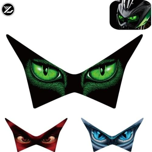 For kawasaki Z250 Z300 Z800 z 250 300 800 Motorcycle accessories headlight protection sticker headlights eye body sticker