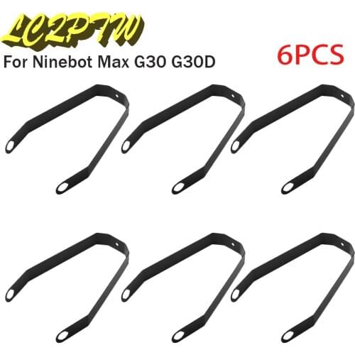 6/10PCS Aluminium Alloy Rear Fender Support For Ninebot Max G30 G30D Electric Scooter Mudguard Bracket Modification Accessories