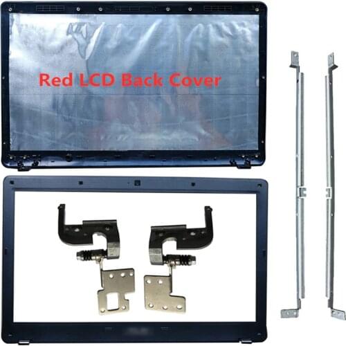 NEW case For Asus K52 A52 X52 K52F K52J K52JK A52JR X52JV A52J Laptop Red LCD Back Cover/LCD Front Bezel/LCD Hinges