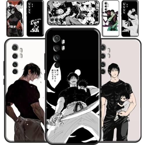 Toji Fushiguro Jujutsu Kaisen For Xiaomi Mi 11 Ultra Case For Xiaomi Mi 11 Lite Note 10 10T Pro POCO F3 M3 X3 Pro Cover
