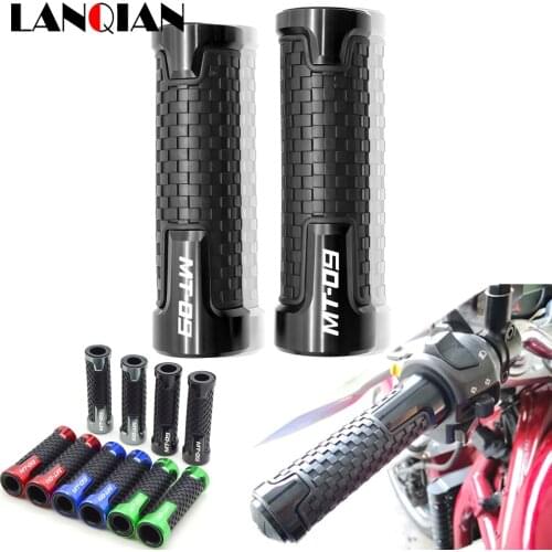 For Yamaha MT09 FZ09 TRACER 7/8 22MM Motorcycle Handlebar Grips Hand Bar Grips MT-09 FZ-09 TRACER 2014 2015 2016 2017 2018 2019