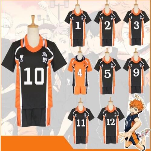 Haikyuu Cosplay Costume Karasuno High School Volleyball Club Hinata Shyouyou Sportswear Uniform