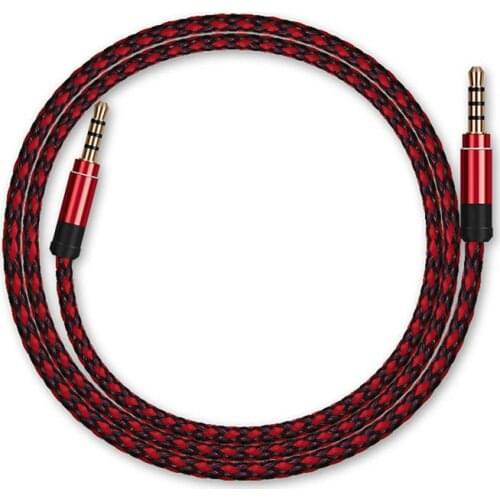 1.5M AUX Cable For Car Audio Cable 3.5 mm Jack 3.5 Male to Male Audio AUX Cable For Headphone MP3/4 Speaker Jack AUX Wire Cord