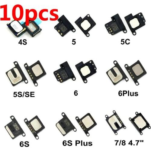 100% Genuine Earpiece Speaker for iPhone 4 4s 5 5s 5c SE 6 6S 7 8 8plus X XR Ear Speaker Earpiece Ear-Speaker phone parts