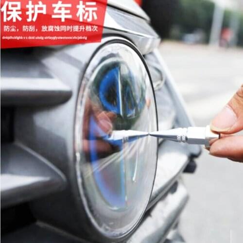 Anti-theft Front Grill Emblem Badge Decal Protective Cover Cap for Toyota Highlander RAV4 EZ Camry Styling Exterior Accessory