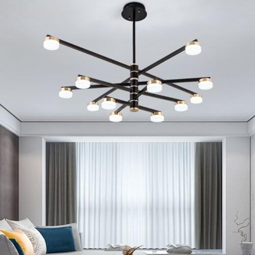 Modern led lighting chandelier living room kitchen dining room hanging lamp fixture luminaire home decoration indoor tree lights