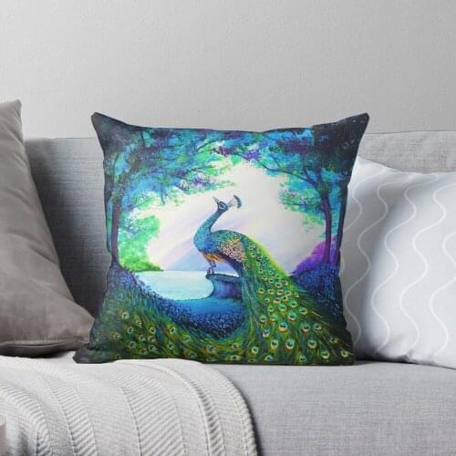 A Majestic Morning Throw Pillow Cushion Cover Polyester throw pillows case on sofa home living room car seat decor 45x45cm