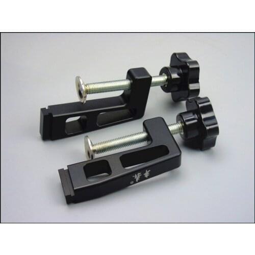 1 pair Woodworking fixed Clamp Slant hole pull clip Slant hole special fixing clamp drilling Accessories Thickest clip 65MM