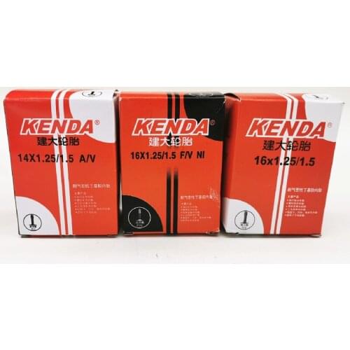 1PCS kenda Bicycle inner tube 14/16X1.25/1.5 AV FV tubes