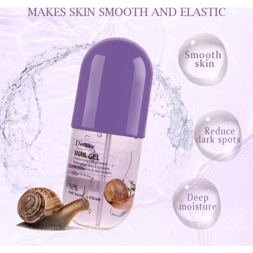280ml Disaar Snail Capsule Gel After Sun Gentle Moisturizing Facial Moisturizing Gel skin care snail cream beauty products