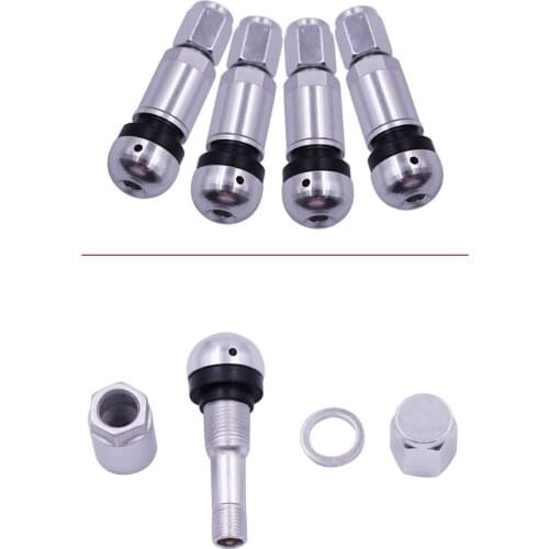4pcs General Tubeless Wheel Tire Valve Explosion-proof Sturdy Car Tire Valve Caps Wheel Tires Tire Stem Air Cap Airtight Covers