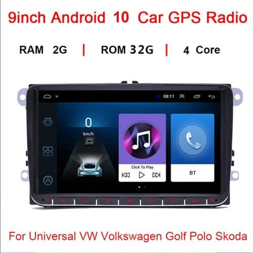 For VW Volkswagen Golf Polo Tiguan Passat b7 b6 SEAT leon Skoda yeti Octavia Car Multimedia player 2 Din Car radio GPS Navigatio