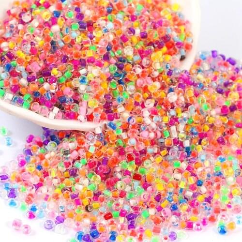 1000pcs 2mm Charm Czech Crystal Glass Seed Spacer Beads DIY Craft Bracelet Necklace Earring Jewelry Making Sewing Accessories